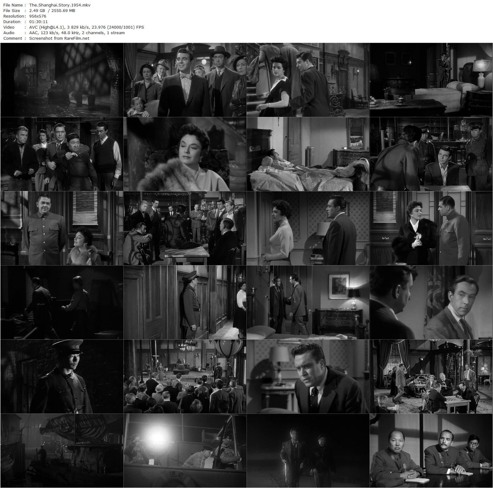 The Shanghai Story (1954) Frank Lloyd, Ruth Roman, Edmond O’Brien, Richard Jaeckel-poster