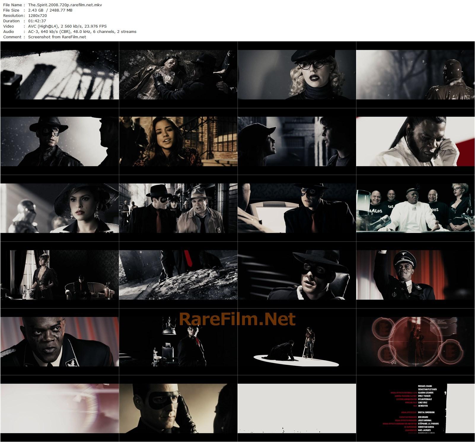 The Spirit (2008) Frank Miller, Gabriel Macht, Samuel L. Jackson, Scarlett Johansson-poster