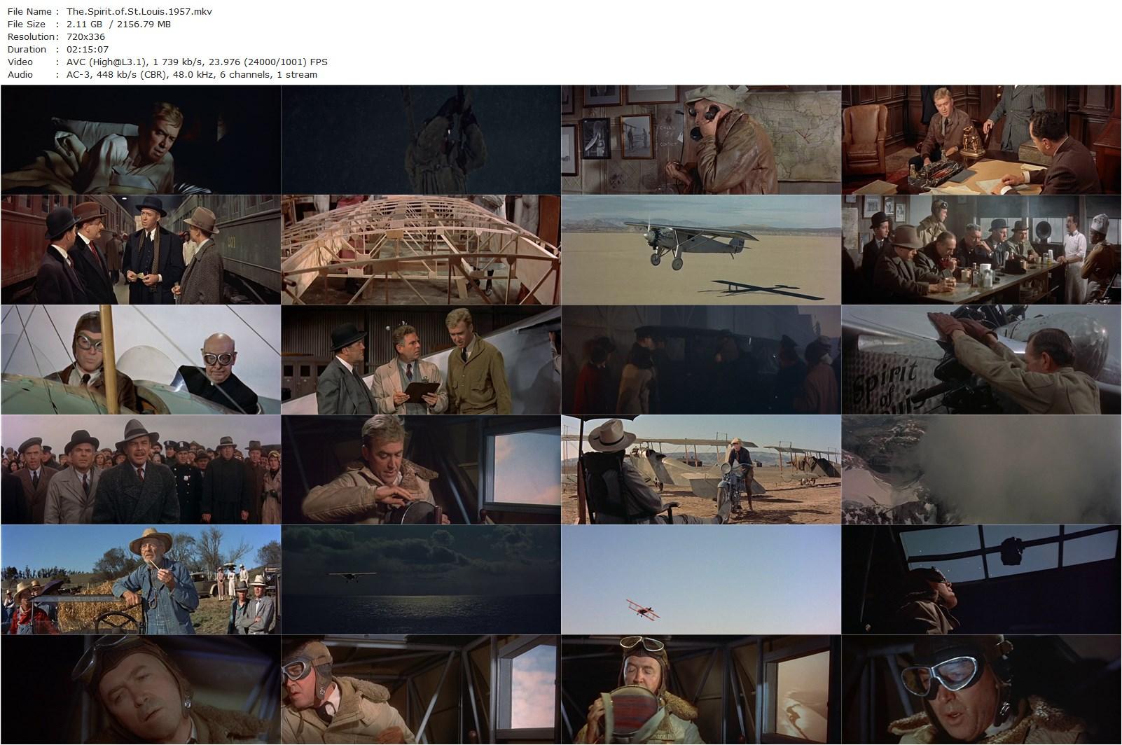 The Spirit of St. Louis (1957) Billy Wilder, James Stewart, Murray Hamilton, Patricia Smith-poster