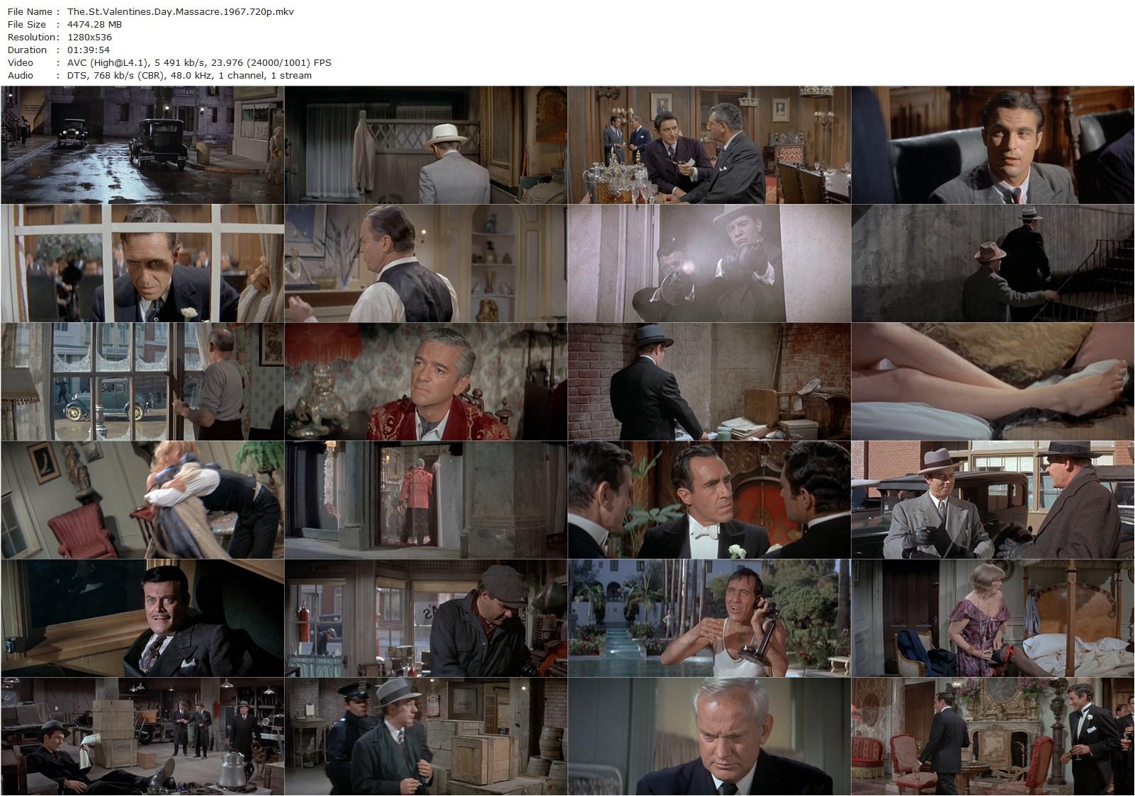 The St. Valentine’s Day Massacre (1967) Roger Corman, Jason Robards, George Segal, Ralph Meeker-poster