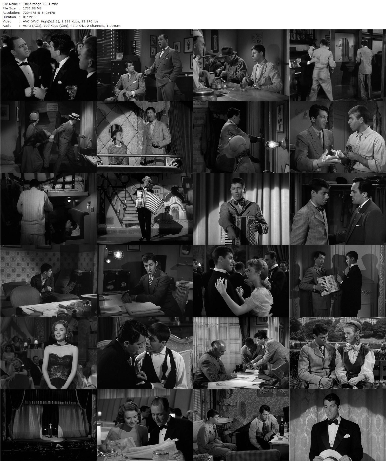 The Stooge (1952) Norman Taurog, Dean Martin, Jerry Lewis, Polly Bergen-poster