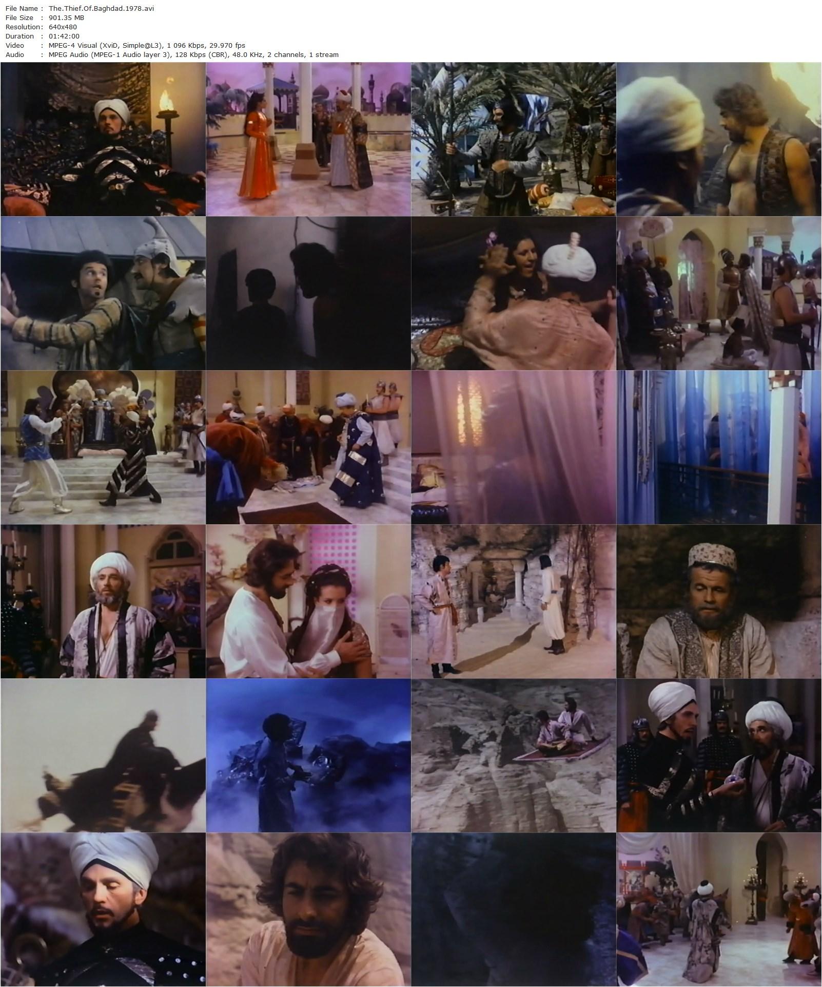 The Thief of Baghdad (1978) Clive Donner, Roddy McDowall, Kabir Bedi, Frank Finlay-poster