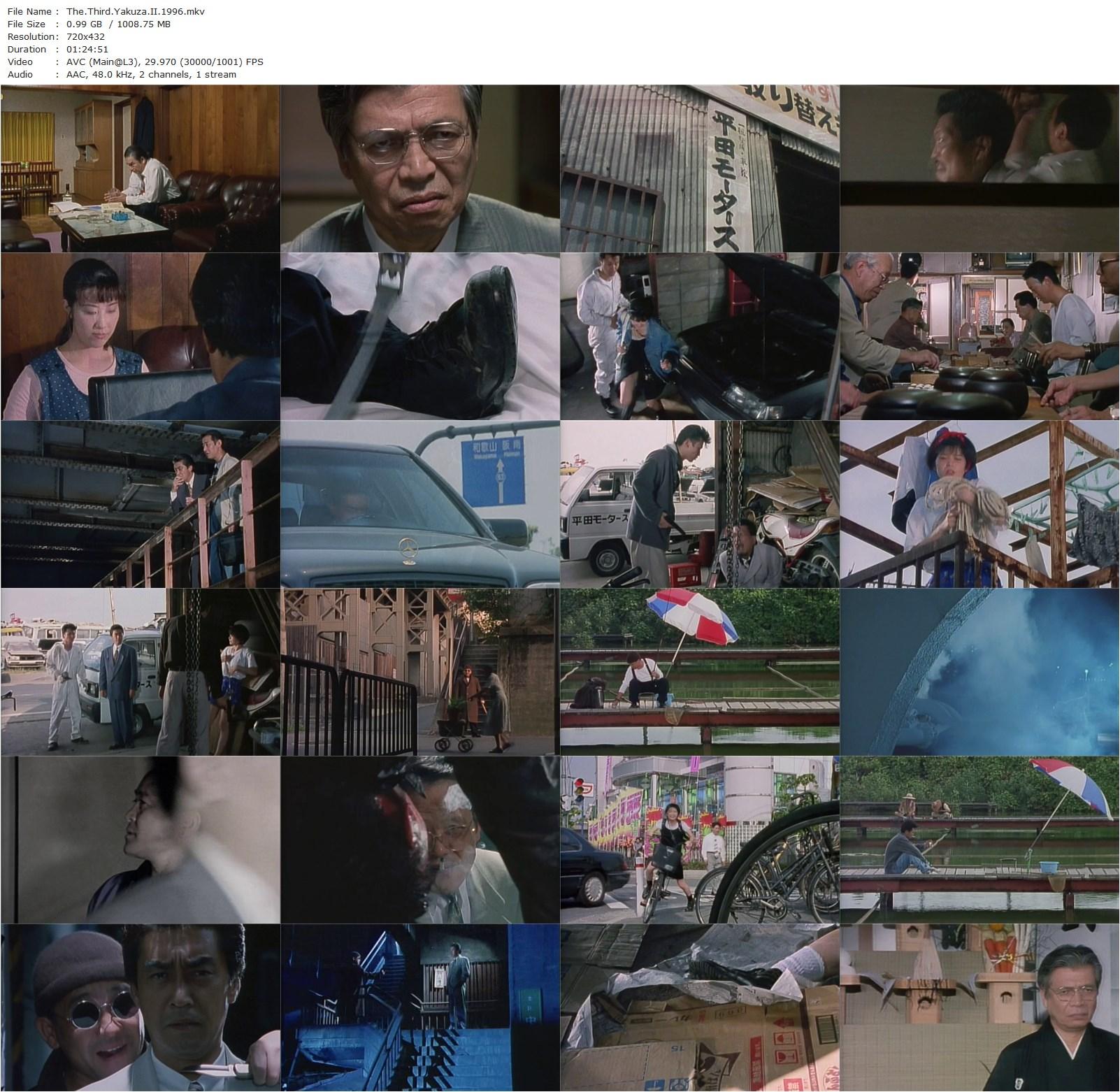 The Third Yakuza II /  Shin daisan no gokudô II (1996) Takashi Miike, Keishiro Kojima, Kiyoshi Nakajoe, Asami Sawaki-poster