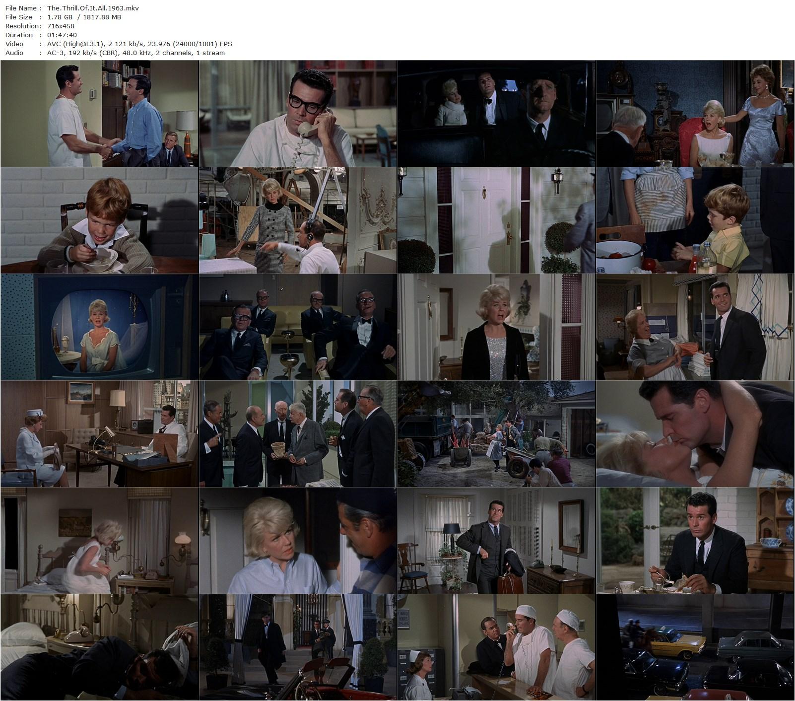 The Thrill of It All (1963) Norman Jewison, Doris Day, James Garner, Arlene Francis-poster