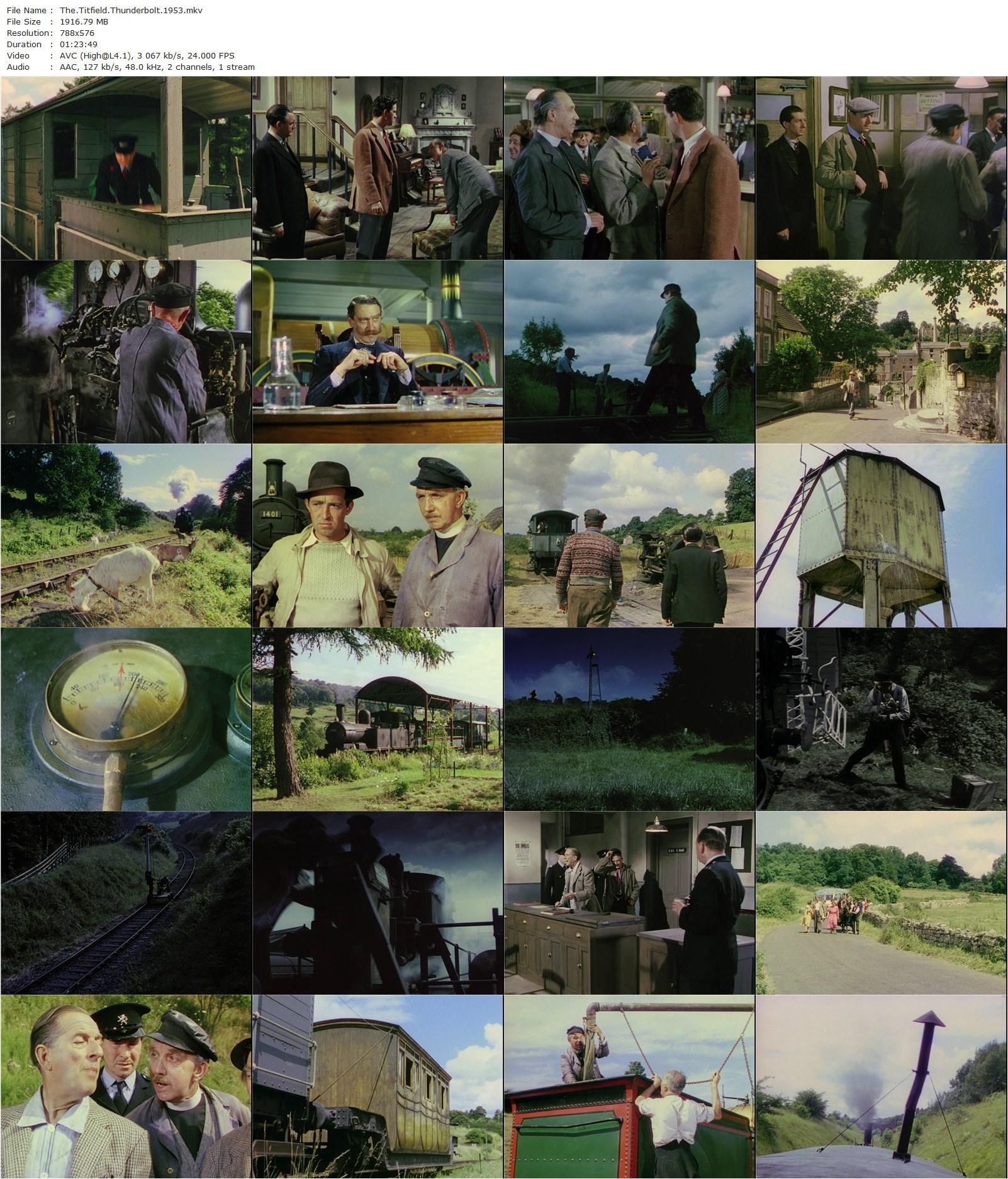 The Titfield Thunderbolt (1953) Charles Crichton, Stanley Holloway, George Relph, Naunton Wayne-poster