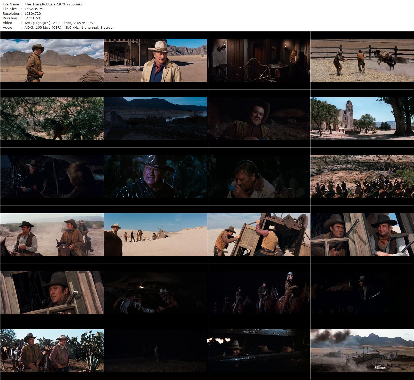 The Train Robbers (1973) Burt Kennedy, John Wayne, Ann-Margret, Rod Taylor-poster