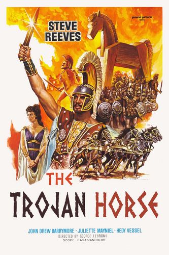 The Trojan Horse / La guerra di Troia (1961) Giorgio Ferroni, Steve Reeves, Juliette Mayniel, John Drew Barrymore