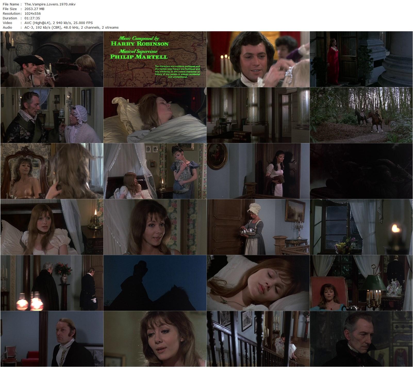 The Vampire Lovers (1970) Roy Ward Baker, Ingrid Pitt, Pippa Steel, Madeline Smith-poster