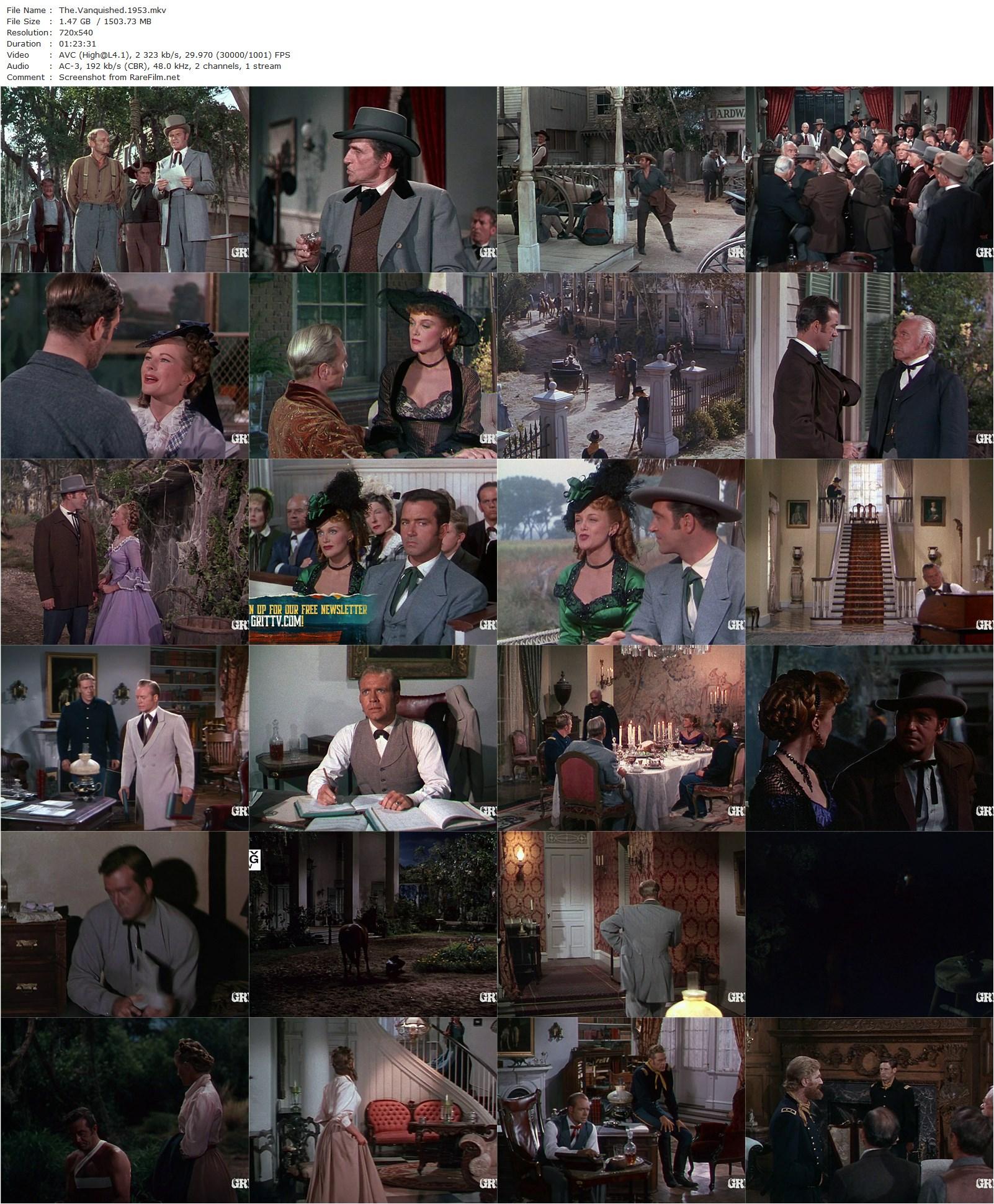 The Vanquished (1953) Edward Ludwig-poster