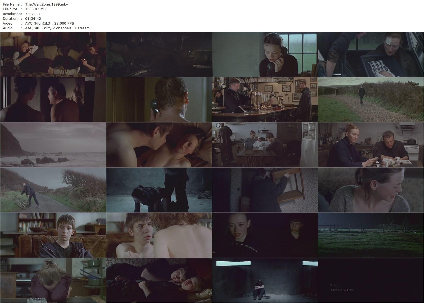 The War Zone (1999) Tim Roth, Ray Winstone, Annabelle Apsion, Kate Ashfield-poster