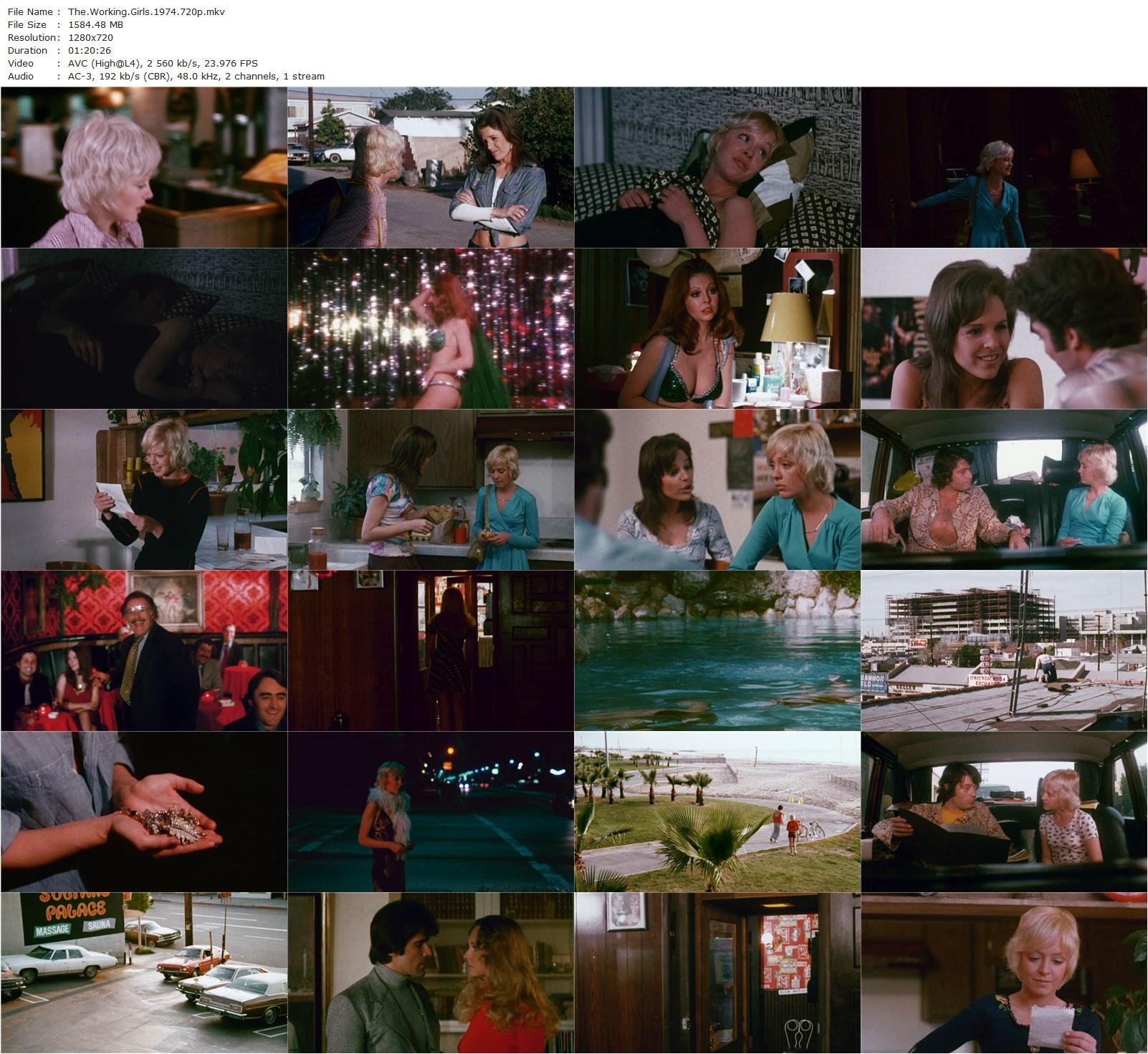 The Working Girls (1974) Stephanie Rothman, Sarah Kennedy, Laurie Rose, Mark Thomas-poster