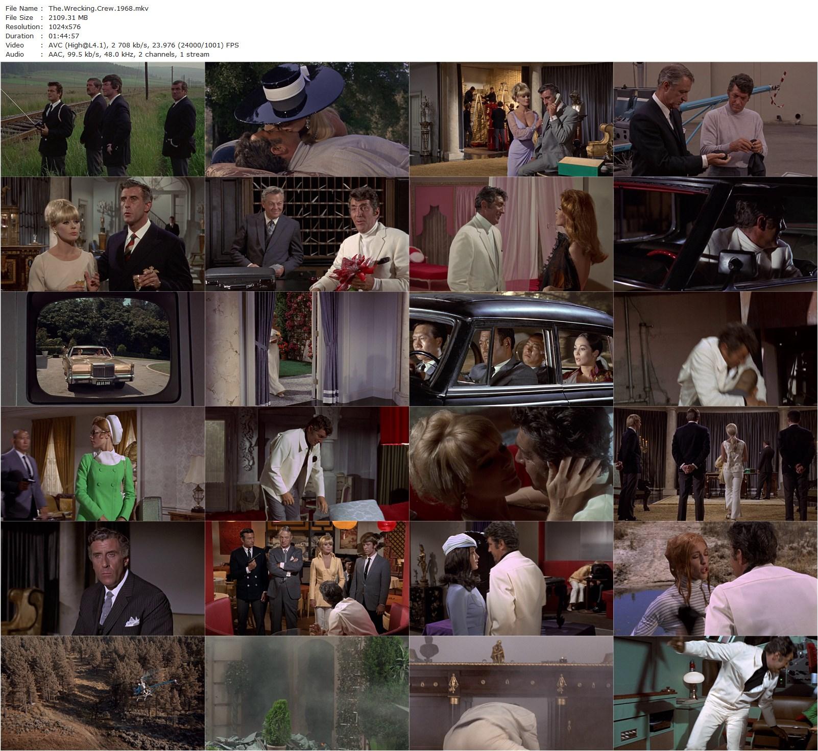 The Wrecking Crew (1968) Phil Karlson, Dean Martin, Elke Sommer, Sharon Tate-poster