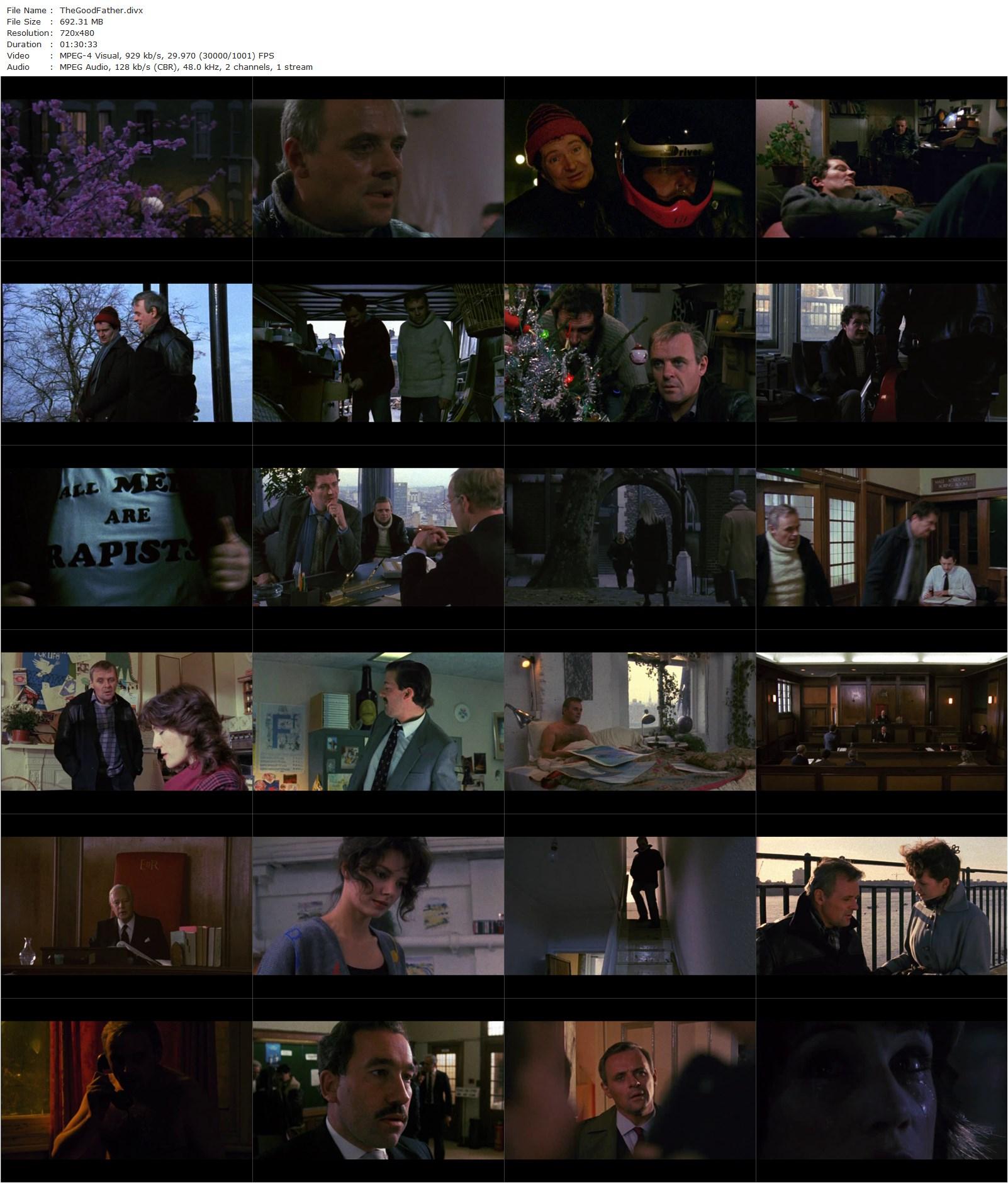 The Good Father (1985) Mike Newell, Anthony Hopkins, Jim Broadbent, Harriet Walter-poster
