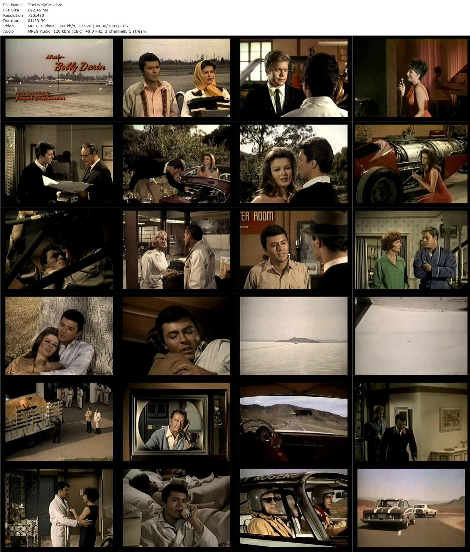 The Lively Set (1964) Jack Arnold, James Darren, Pamela Tiffin, Doug McClure-poster