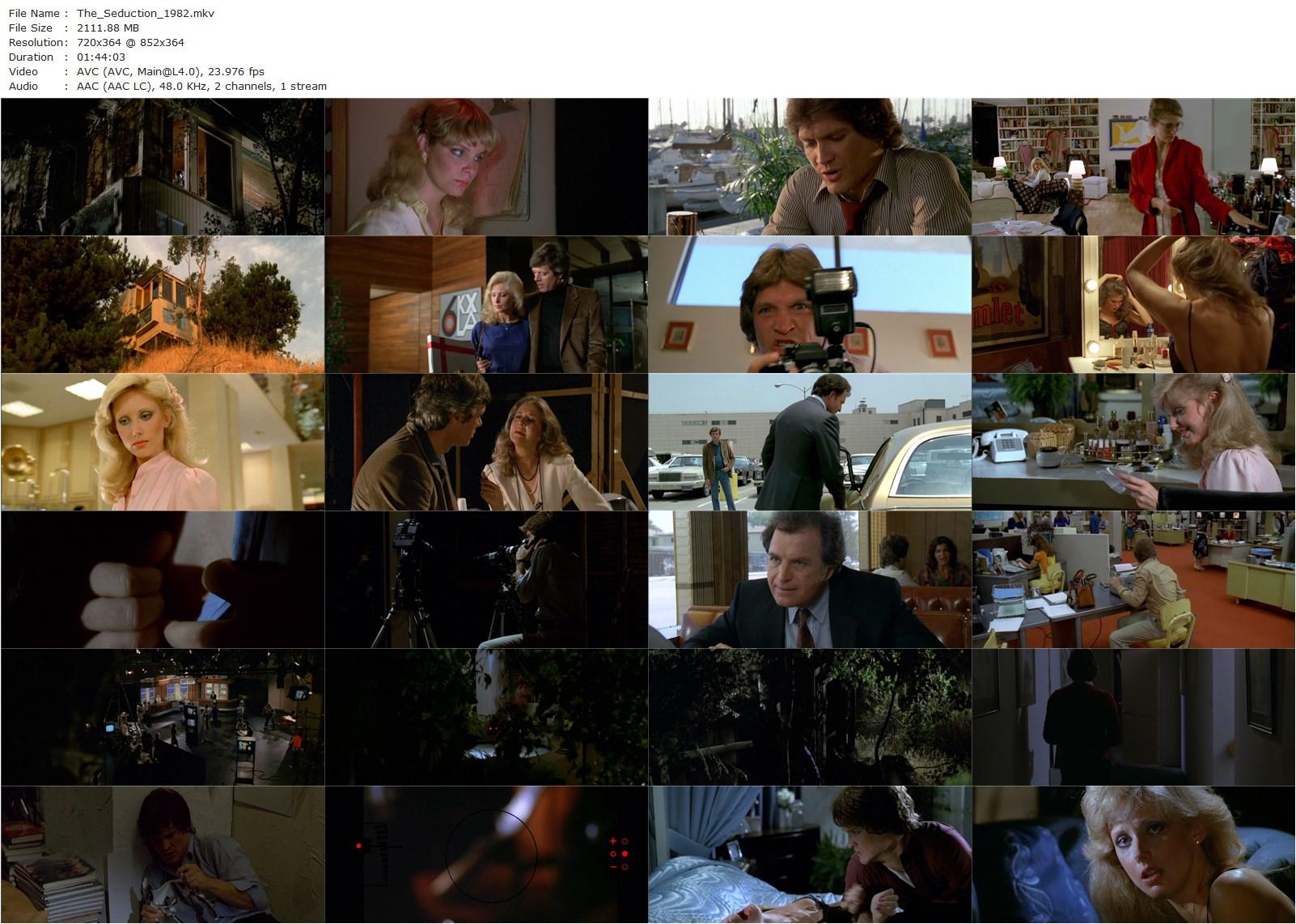 The Seduction (1982) David Schmoeller, Morgan Fairchild, Michael Sarrazin, Vince Edwards-poster