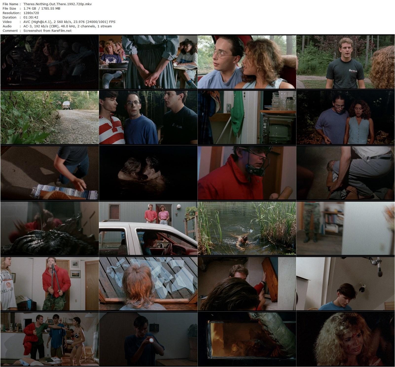 There’s Nothing Out There (1991) Rolfe Kanefsky, Craig Peck, Wendy Bednarz, Mark Collver-poster