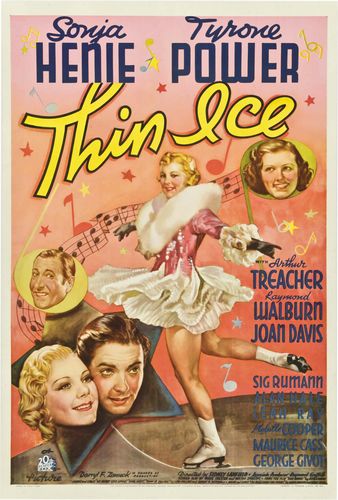 Thin Ice (1937) Sidney Lanfield, Sonja Henie, Tyrone Power, Arthur Treacher