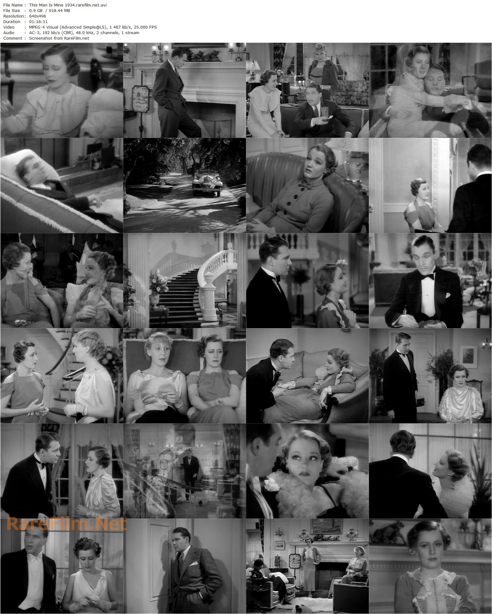 This Man Is Mine (1934) John Cromwell, Irene Dunne, Constance Cummings, Ralph Bellamy-poster