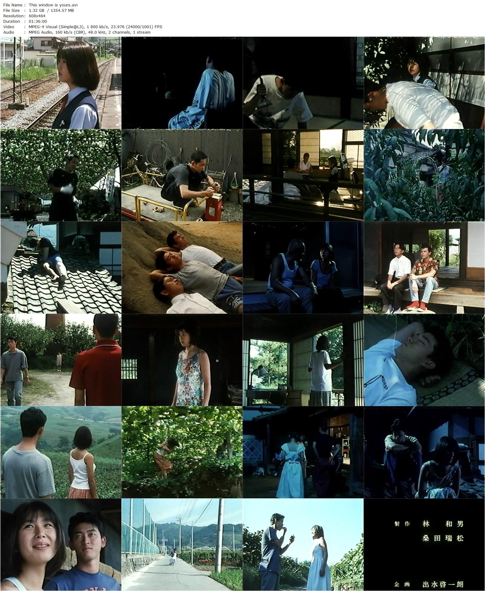 This Window Is Yours AKA Kono mado wa kimi no mono (1994) Tomoyuki Furumaya, Yukako Shimizu, Hideo Sakaki, Toshio Kamiaki-poster