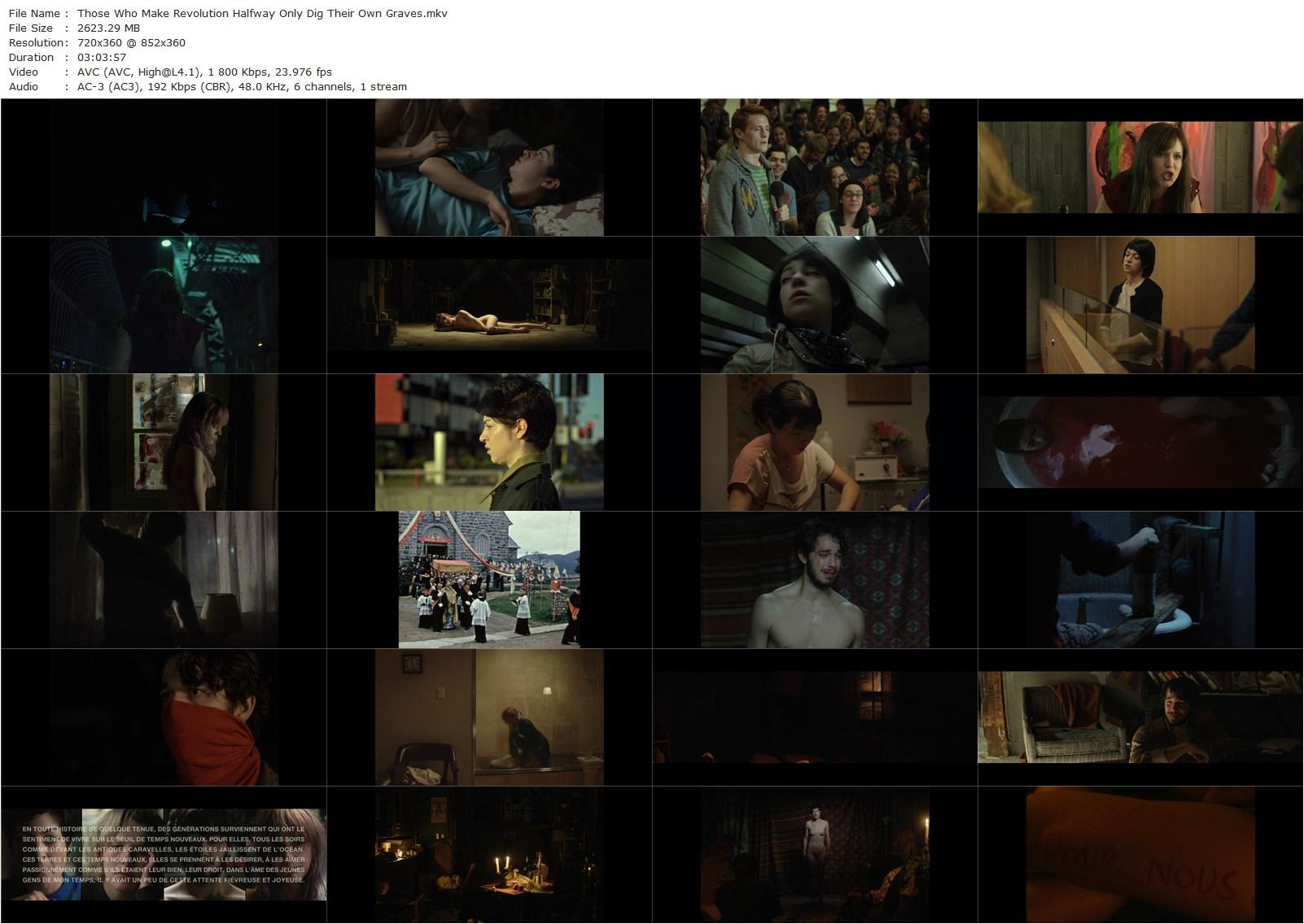 Those Who Make Revolution Halfway Only Dig Their Own Graves (2016) Mathieu Denis, Simon Lavoie, Charlotte Aubin, Laurent Bélanger, Emmanuelle Lussier Martinez-poster