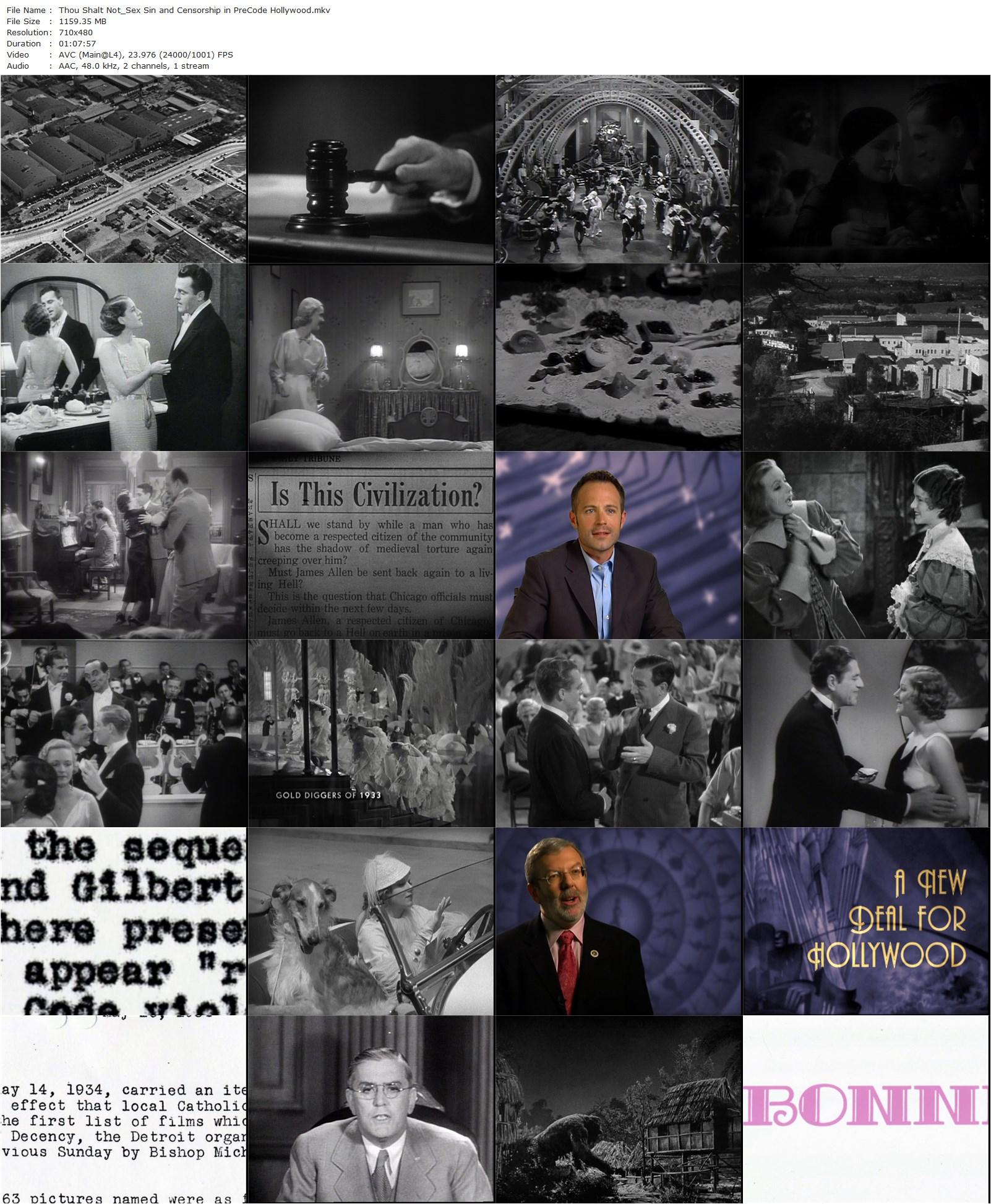 Thou Shalt Not: Sex, Sin and Censorship in Pre-Code Hollywood (2008) Valerie Spencer, John Landis, Jonathan Kuntz-poster