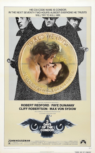 Three Days of the Condor (1975) by Sydney Pollack
