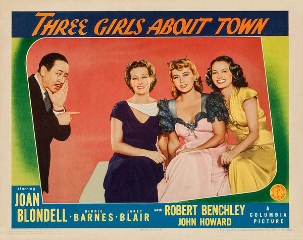 Three Girls About Town (1941) Leigh Jason, Joan Blondell, John Howard, Binnie Barnes