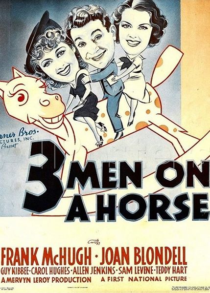 Three Men on a Horse (1936) Mervyn LeRoy, Frank McHugh, Joan Blondell, Guy Kibbee