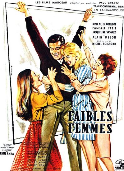 Three Murderesses (1959) Michel Boisrond, Alain Delon, Mylène Demongeot, Pascale Petit