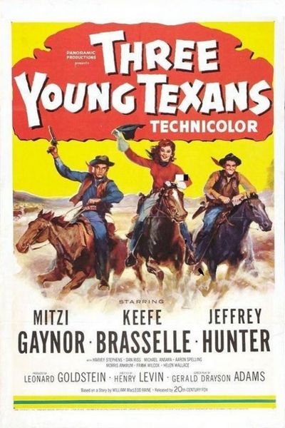 Three Young Texans (1954) Henry Levin, Mitzi Gaynor, Jeffrey Hunter, Keefe Brasselle