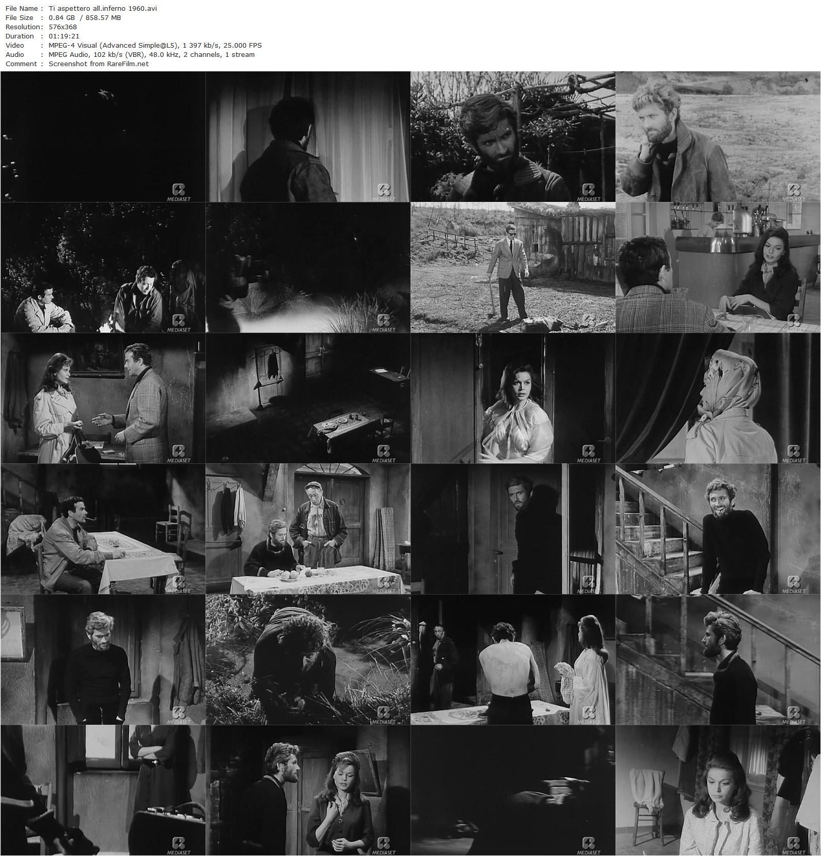 Ti aspetterò all’inferno / I’ll See You in Hell (1960) Piero Regnoli, John Drew Barrymore, Eva Bartok, Antonio Pierfederici-poster