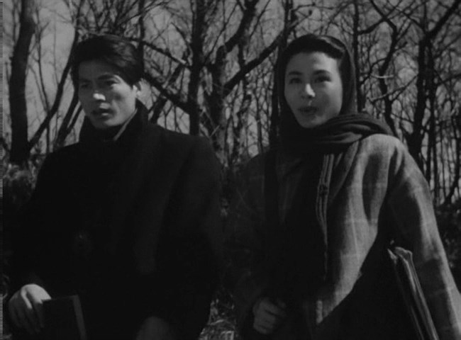 Till We Meet Again (1950) Tadashi Imai, Yoshiko Kuga, Eiji Okada, Osamu Takizawa, Drama, History-poster