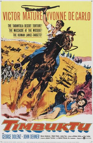 Timbuktu (1958) Jacques Tourneur, Victor Mature, Yvonne De Carlo, George Dolenz