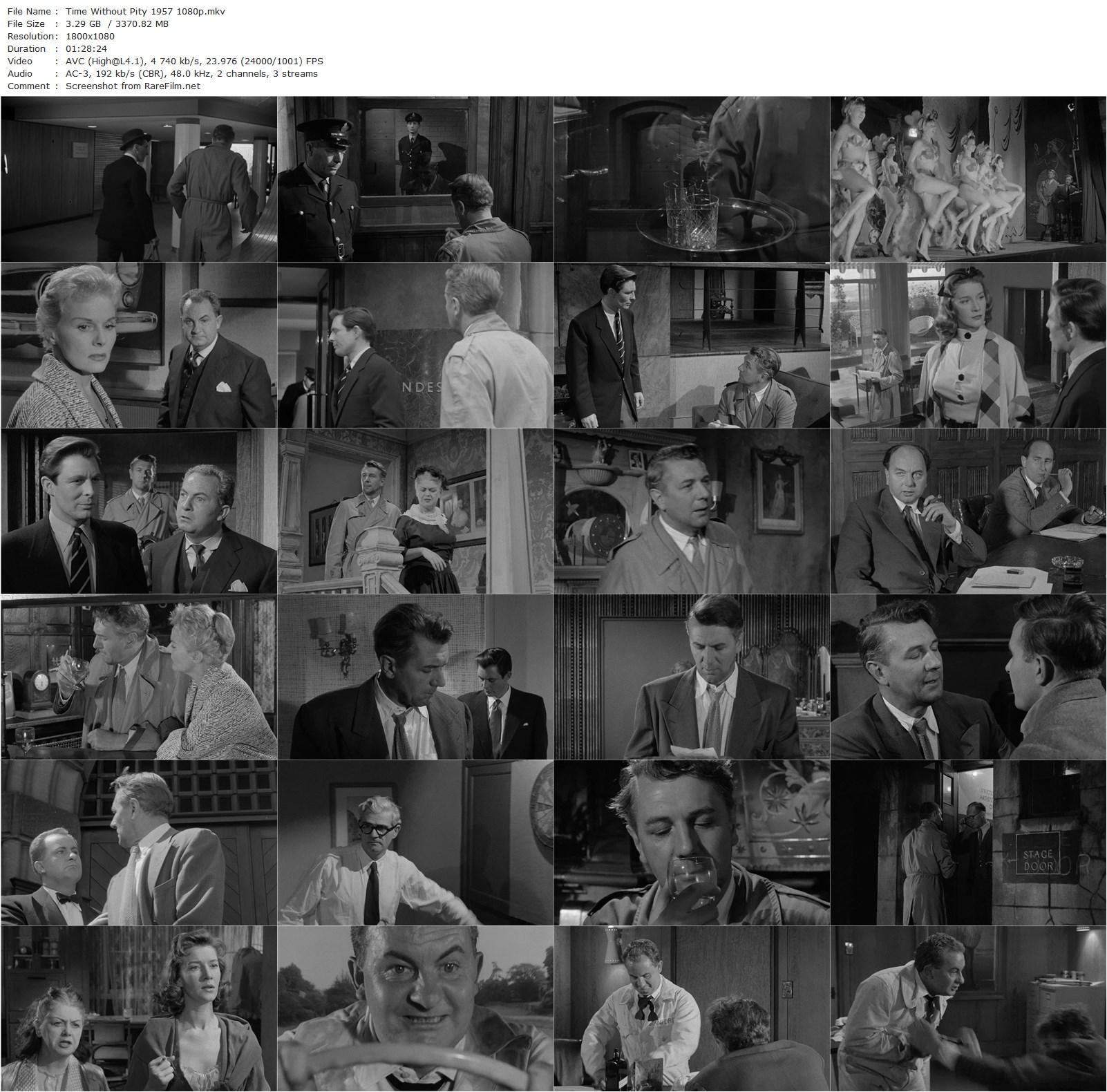 Time Without Pity (1957) Joseph Losey, Michael Redgrave, Ann Todd, Leo McKern-poster