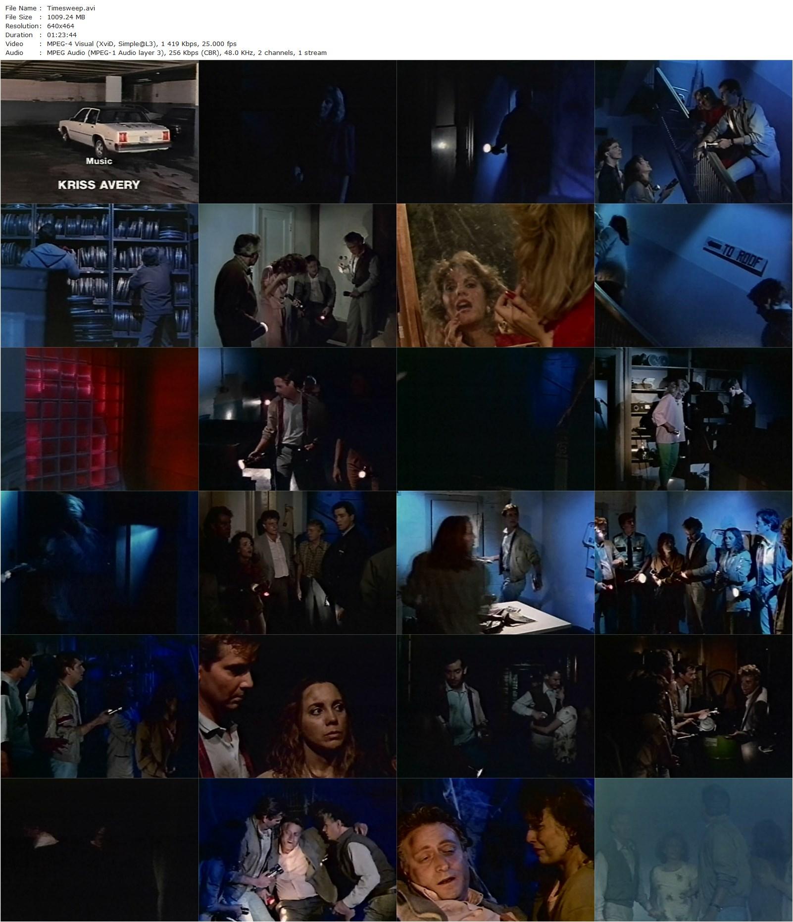 Timesweep (1987) Dan Diefenderfer, Kevin Brief, Martin English, Sandra Beer-poster