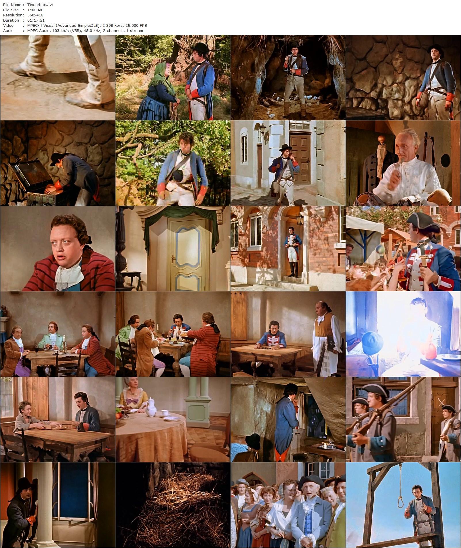 The Tinder Box / Das Feuerzeug (1959) Siegfried Hartmann, Rolf Ludwig, Heinz Schubert, Rolf Defrank-poster