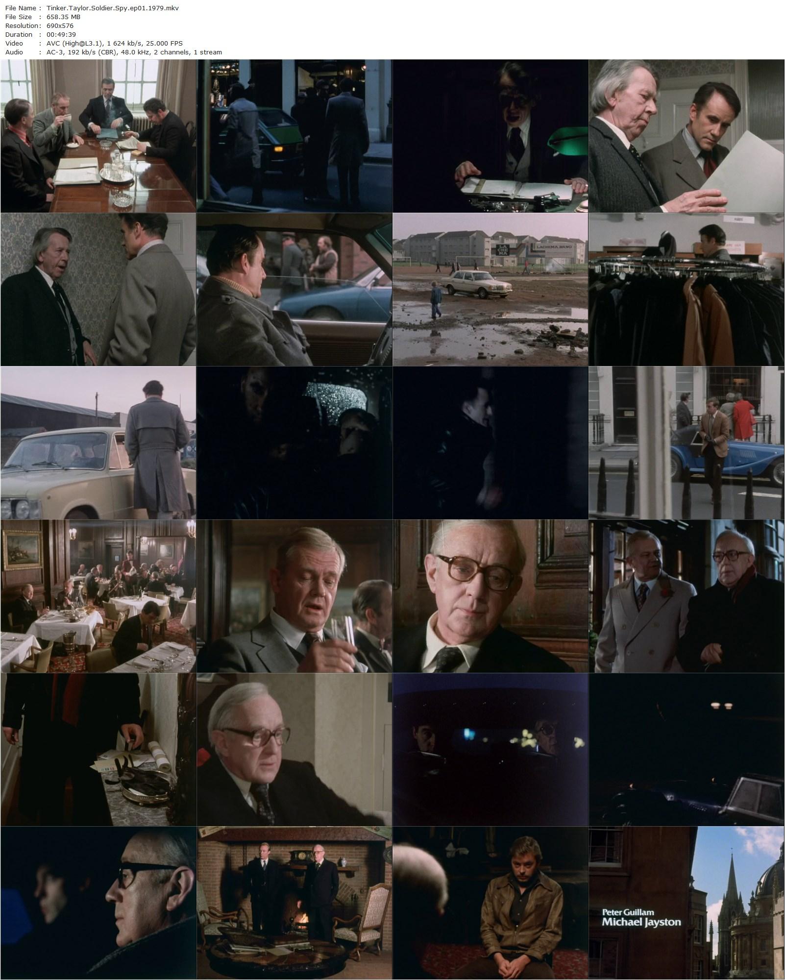 Tinker Tailor Soldier Spy (1979) John Irvin, Alec Guinness, Michael Jayston, Anthony Bate-poster