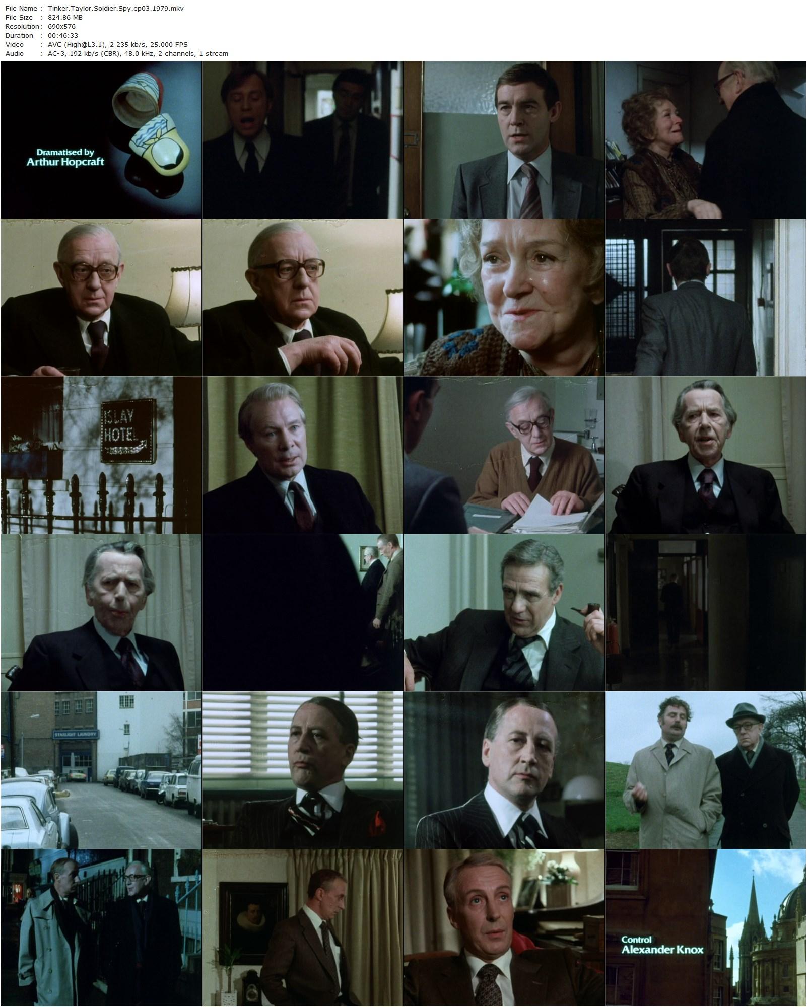 Tinker Tailor Soldier Spy (1979) John Irvin, Alec Guinness, Michael Jayston, Anthony Bate-poster