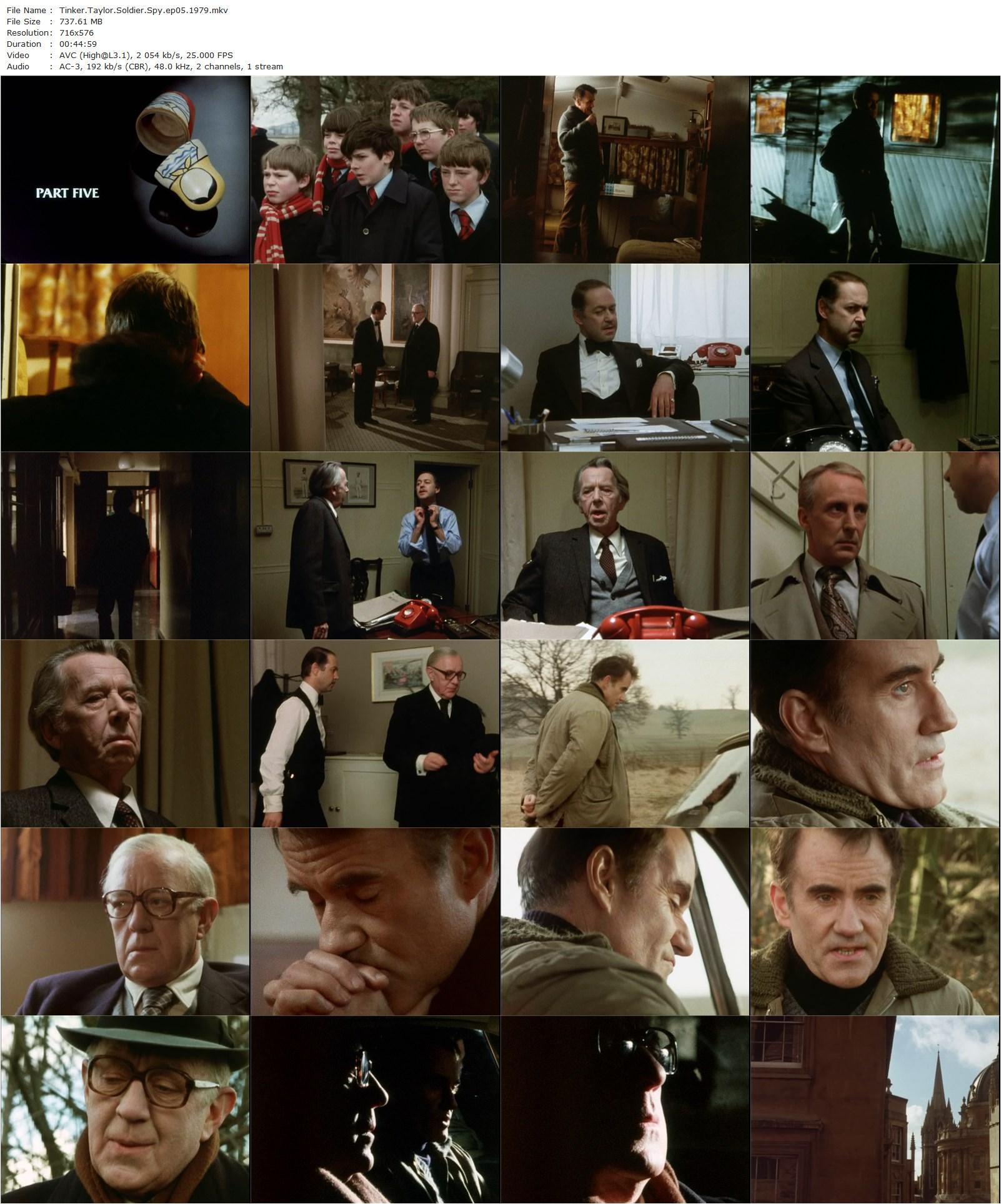 Tinker Tailor Soldier Spy (1979) John Irvin, Alec Guinness, Michael Jayston, Anthony Bate-poster