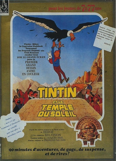 Tintin et le temple du soleil (1969) directed by Eddie Lateste