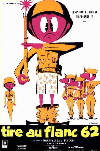 Tire-au-flanc 62 / The Sad Sack (1960) Claude de Givray, François Truffaut, Christian de Tillière, Ricet Barrier, Jacques Balutin, Comedy