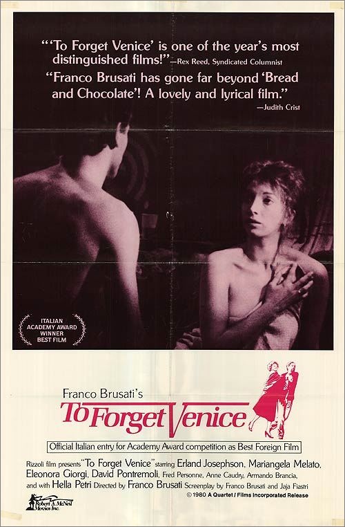 To Forget Venice (1979) Franco Brusati, Mariangela Melato, Eleonora Giorgi, Erland Josephson