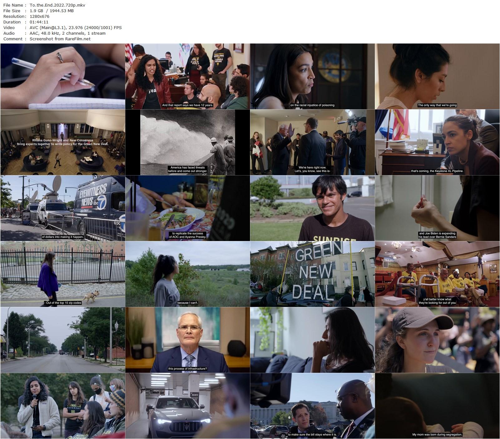 To the End (2022) Rachel Lears-poster