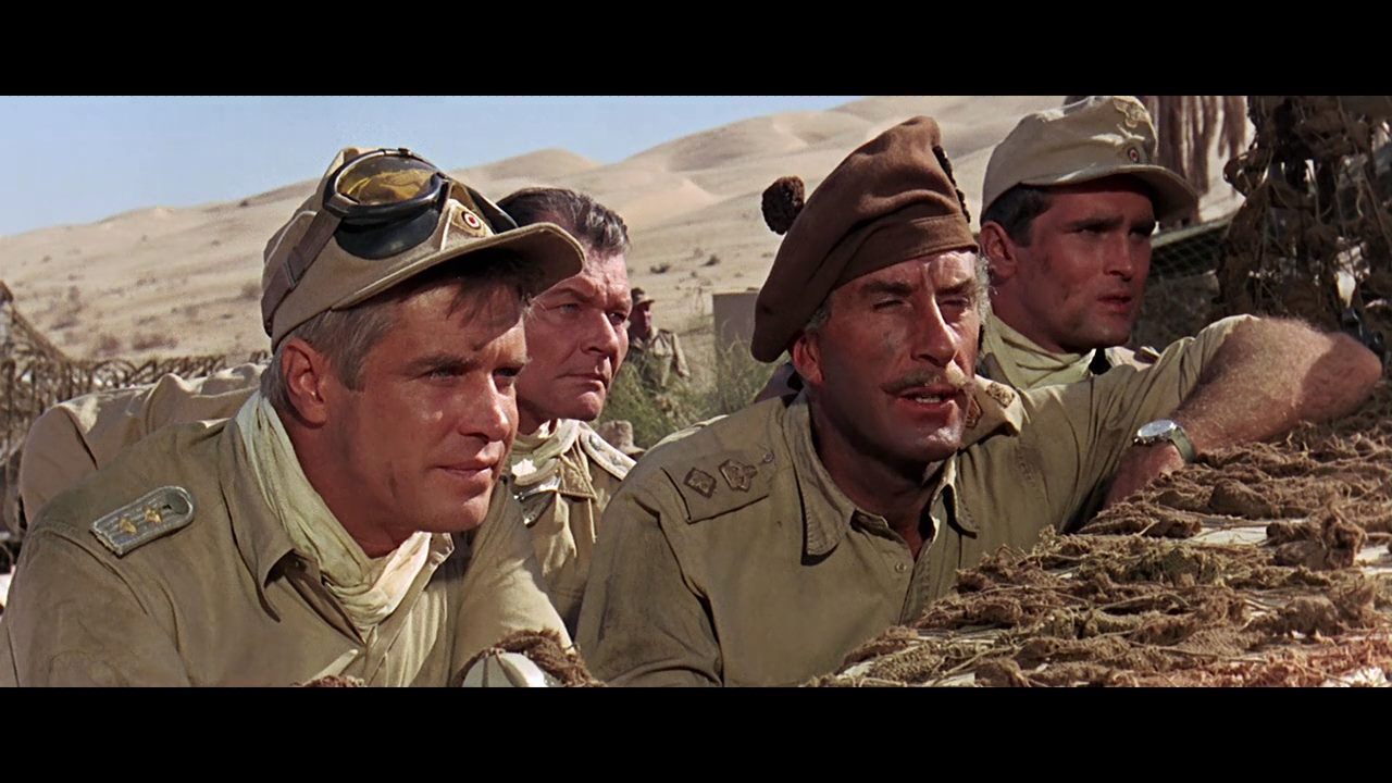 Tobruk (1967) Arthur Hiller, Rock Hudson, George Peppard, Nigel Green-poster