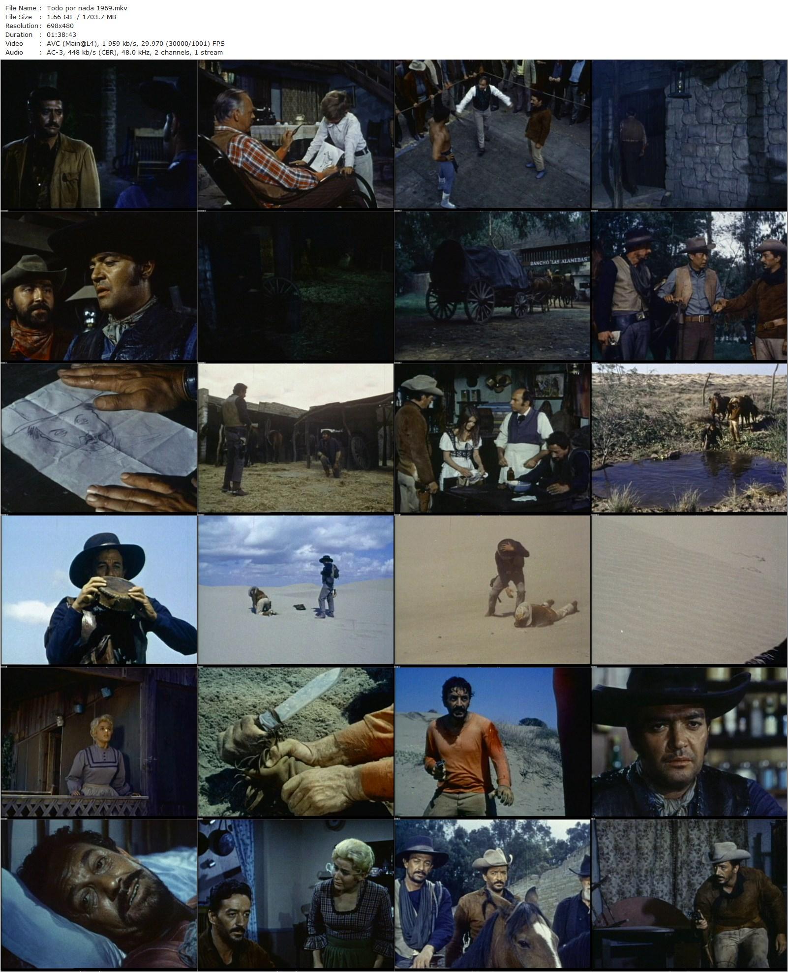 Everything in Vain AKA Todo por nada (1969) Alberto Mariscal, Fernando Almada, Mario Almada, Narciso Busquets-poster