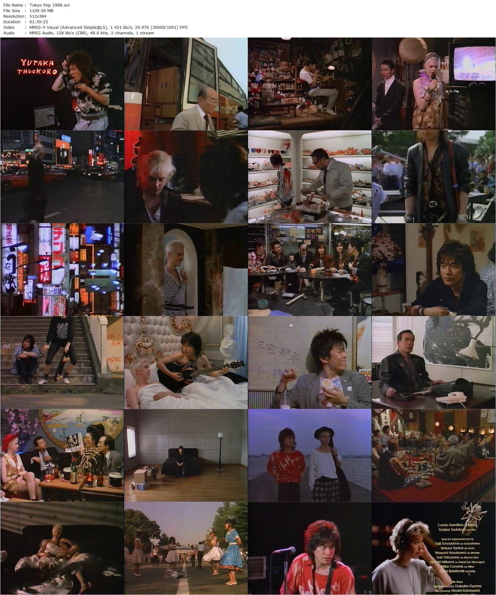 Tokyo Pop (1988) Fran Rubel Kuzui, Carrie Hamilton, Diamond Yukai, Taiji Tonoyama-poster