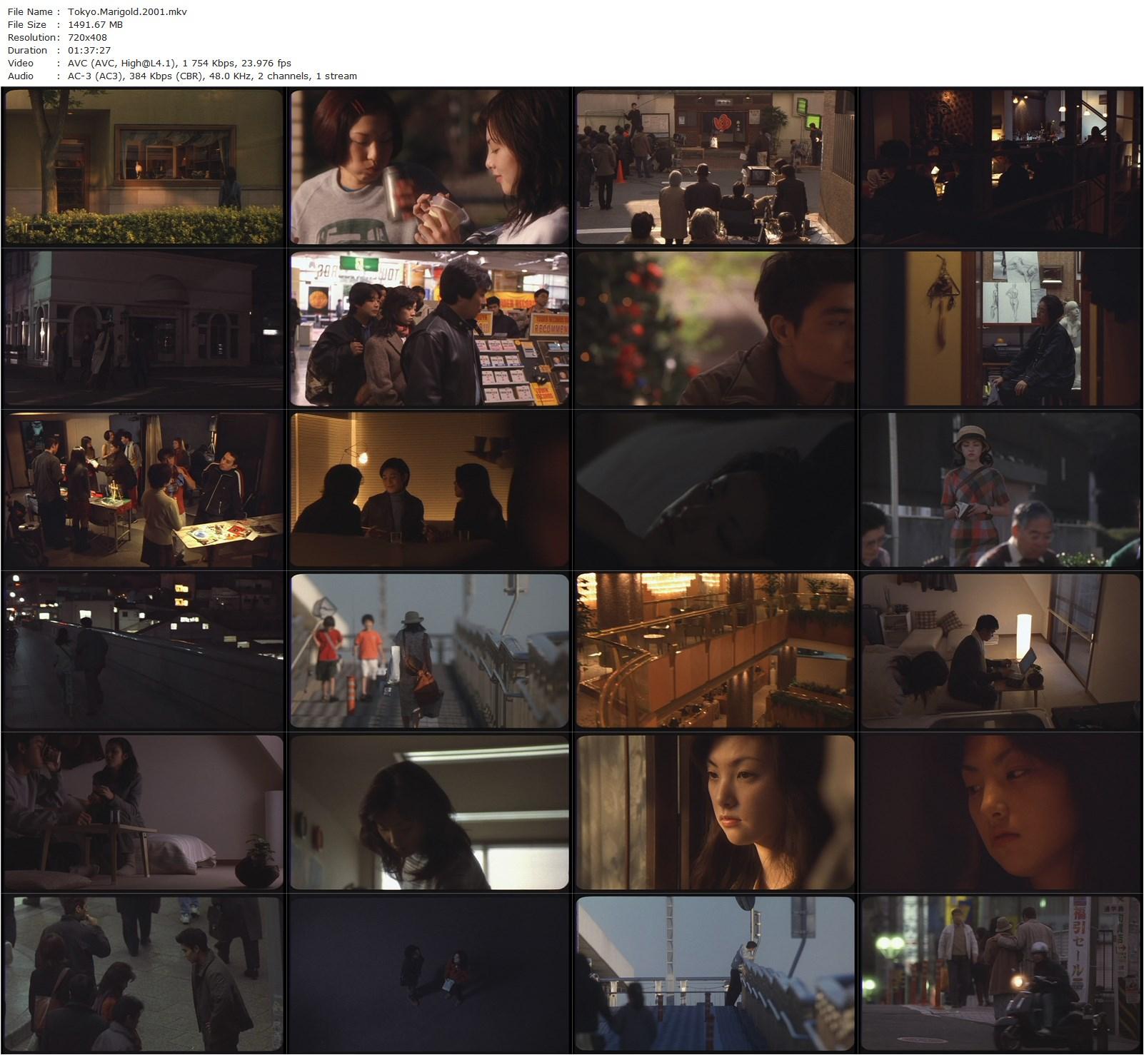 Tokyo Marigold (2001) Jun Ichikawa, Rena Tanaka, Yukiyoshi Ozawa, Yôichirô Saitô-poster