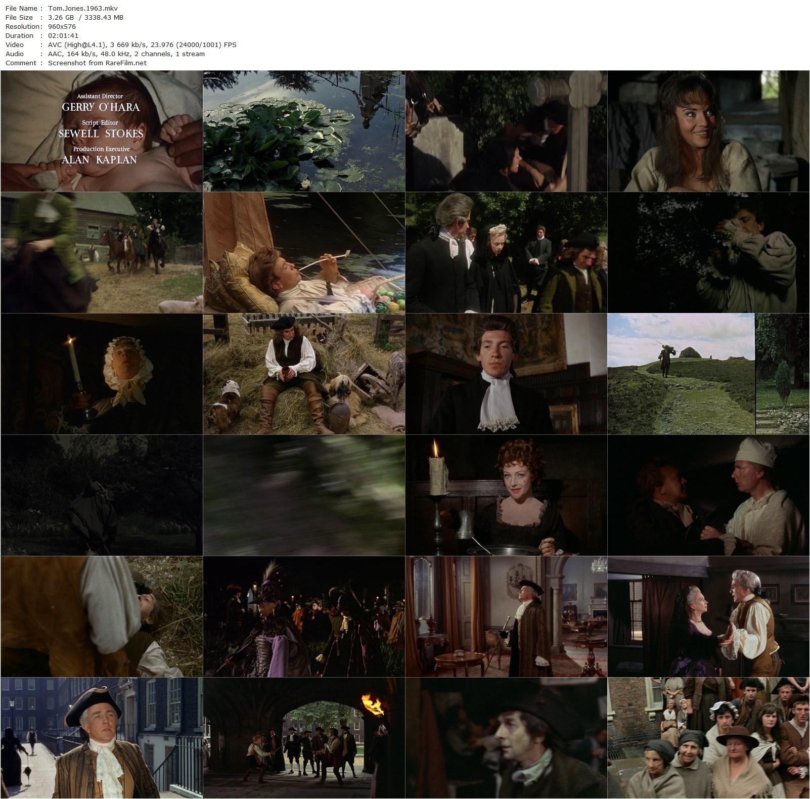 Tom Jones (1963) Tony Richardson, Albert Finney-poster