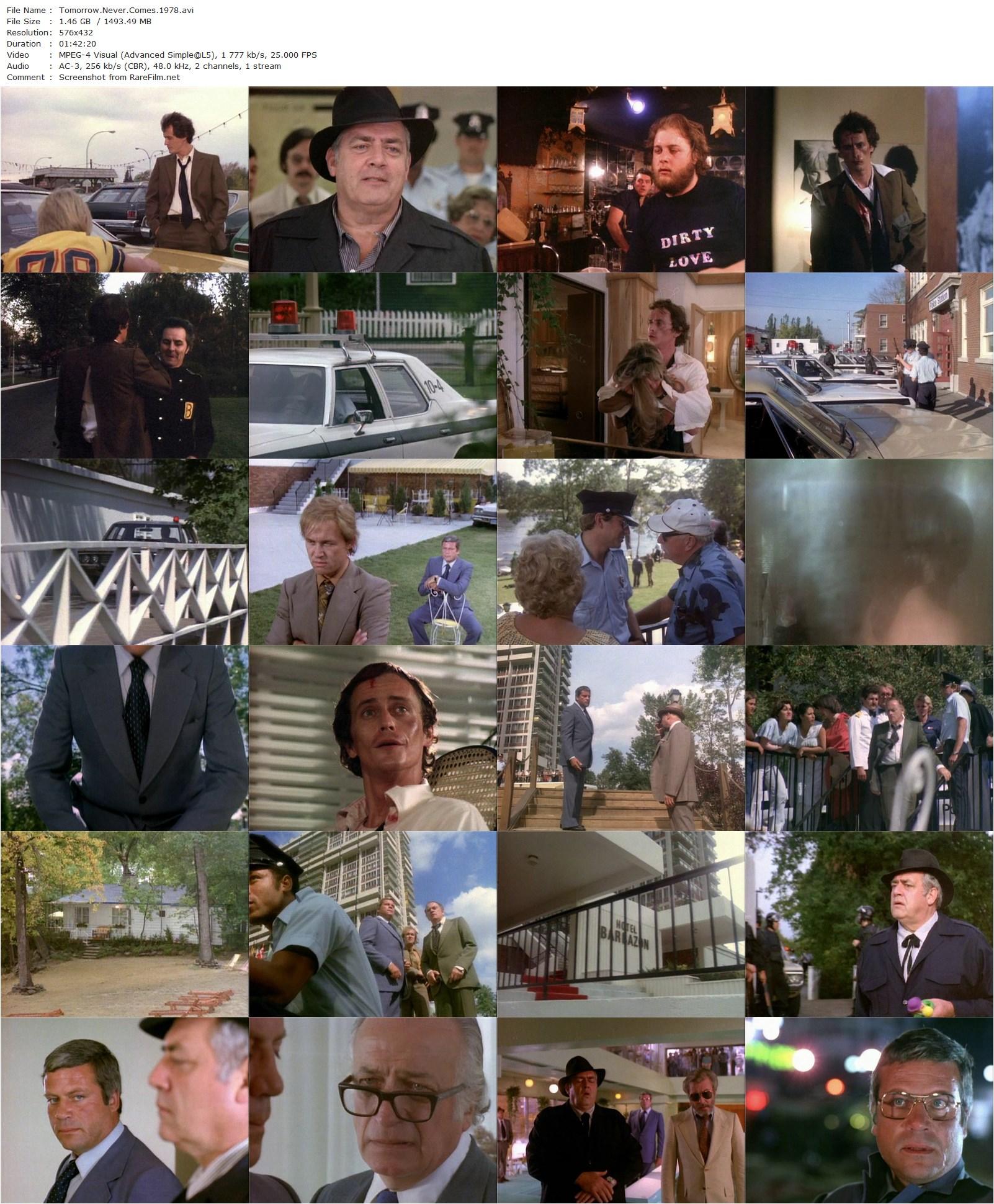 Tomorrow Never Comes (1978) Peter Collinson, Oliver Reed, Susan George, Raymond Burr-poster