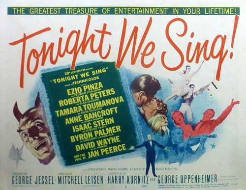 Tonight We Sing (1953) Mitchell Leisen, David Wayne, Ezio Pinza, Roberta Peters